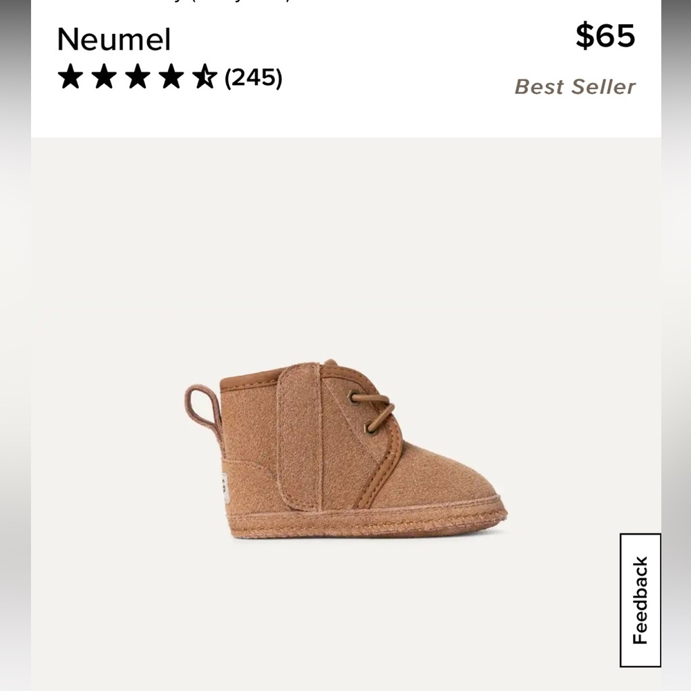 Ugg Neumel baby boots 🤎